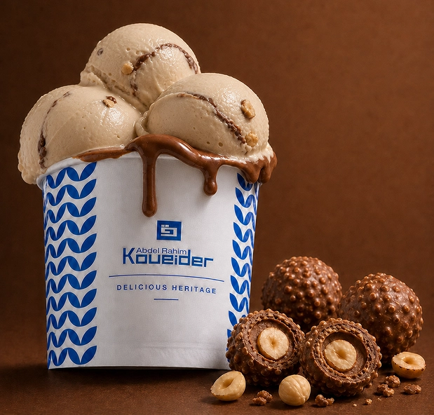 Ferrero Rocher Ice cream