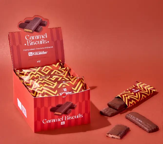 Box caramel Biscuits 12pc
