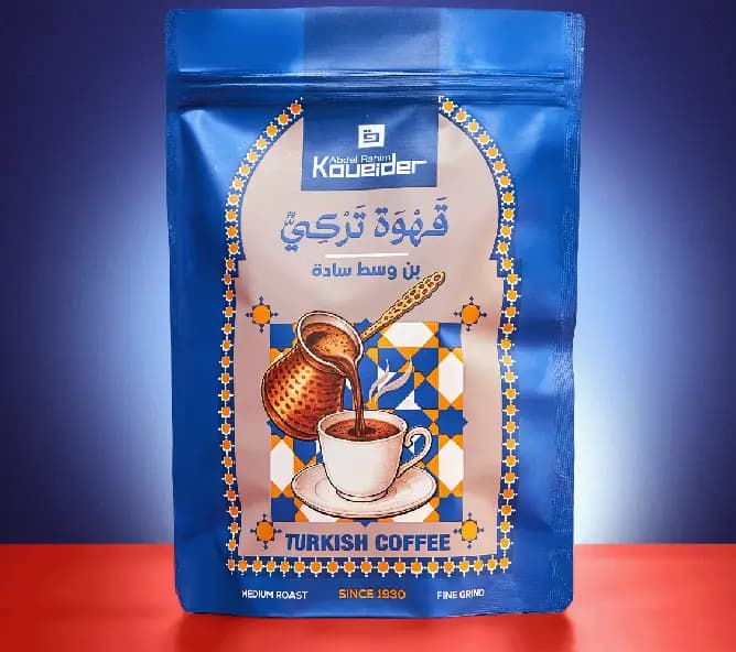 قهوة تركى وسط سادة 200 جرام