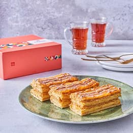Mille Feuille With Jam