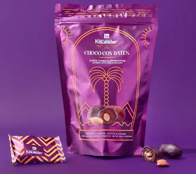 Almond Choco Con Dates